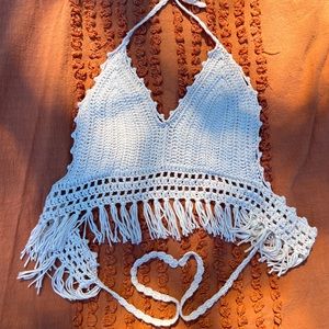 Crochet Bikini Top, Festival Top